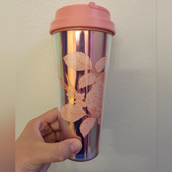 NWT Starbucks 2024 Limited Edition Mother's Day LATAM Tumbler with Charm - Picture 4 of 9